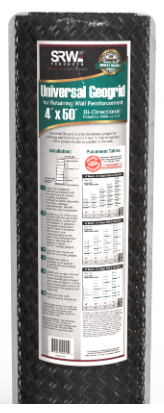 Universal 4' x 50' Geogrid (Walls up to 6 Ft.)