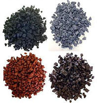 Recycled Rubber Mulch - Nugget Style