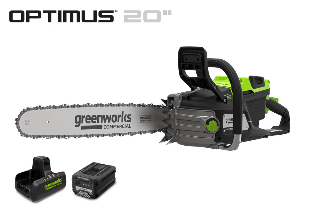 82V OPTIMUS 3.6kw 20" Chainsaw Kit with CORE400 Battery & DP Charger | OCS600-C4DP-20 - Image 5