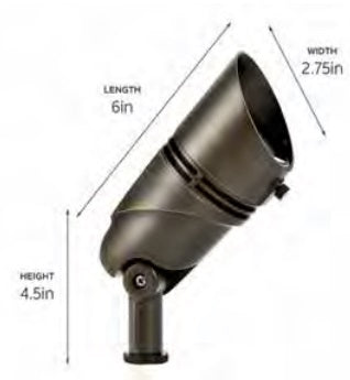 Kichler 16018AZT30 - Medium VLO Accent Light - 15 Degree