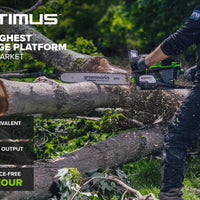 OPTIMUS 82V 3.6kw 18" Chainsaw Kit with CORE400 Battery & DP Charger | OCS600-C4DP-18 - Image 3