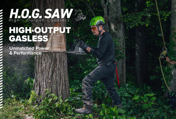 82V OPTIMUS HOGSAW 5.0kw 24" Chainsaw Kit with CORE530 Battery & DP Charger | OCS800-C5DP-24 - Image 3