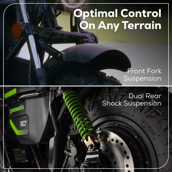 80V STEALTH Series Electric Mini-Bike (Tool Only) | MB80L00 - Image 4