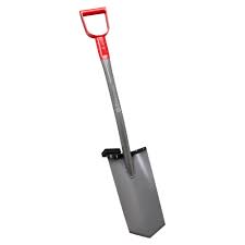 All-Steel Spade - 15" Diamond Blade - 26" D-Grip Steel Handle