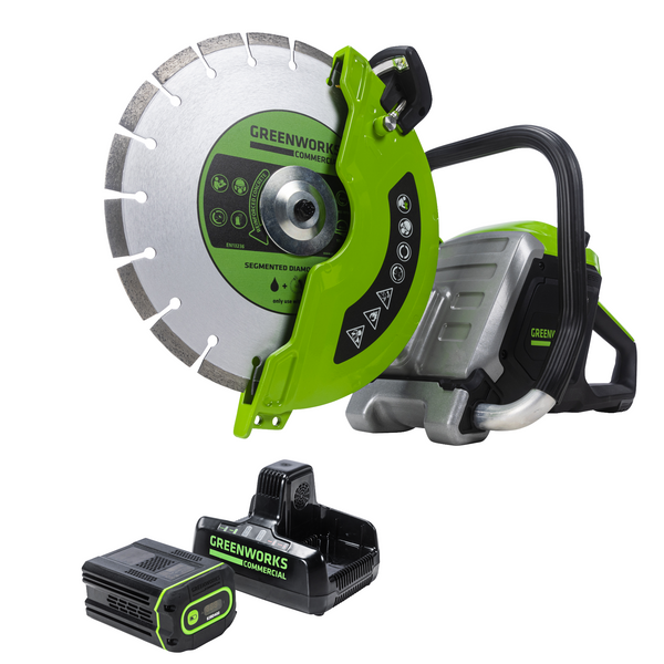 82V 12" Power Cutter Kit with 4Ah Battery and Dual Port Charger | 1503902