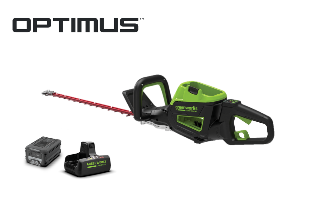 82V OPTIMUS 24" Double-Sided Hedge Trimmer with Core300 Battery and Dual-Port Charger | HT241-C3DP