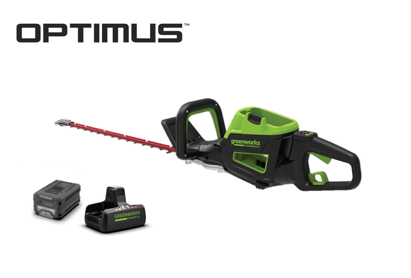 82V OPTIMUS 24" Double-Sided Hedge Trimmer with Core300 Battery and Dual-Port Charger | HT241-C3DP