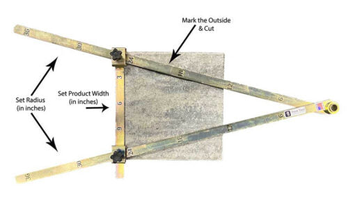 Quick-E Radius Template