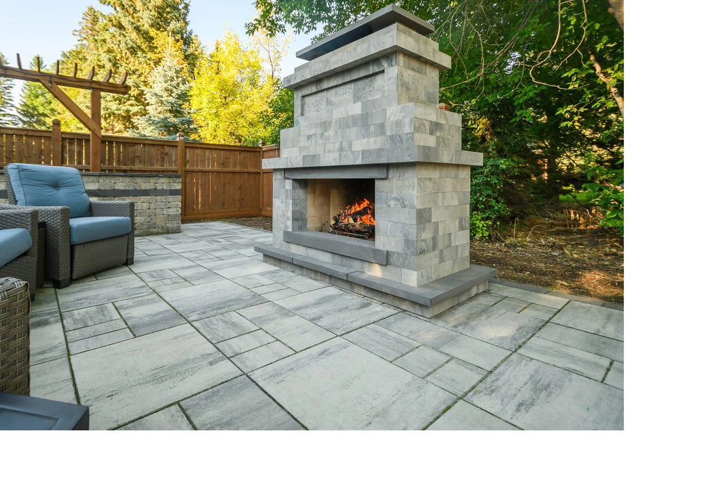 Barkman Caliber Stone Fireplace System