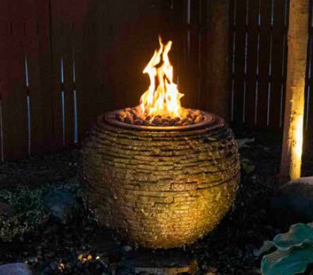 Fire & Water Features with Auto-Ignite Systems