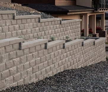 Barkman Keystone Compac Hewnstone Wall