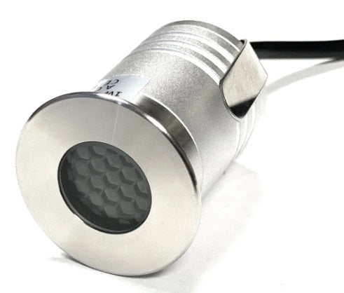 Lelevelle 33mm Deck Light -  Stainless Steel