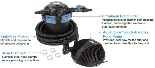 UltraKlean Pressurized Biological Pond Filters & Filter Kits