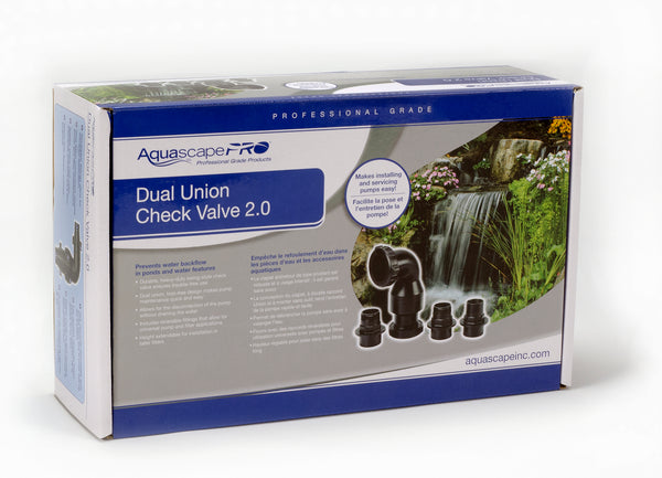 AquascapePRO Dual Union Check Valve 2.0