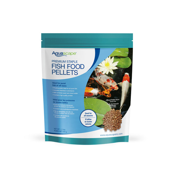 Premium Staple Fish Food Mixed Pellets - 500 g