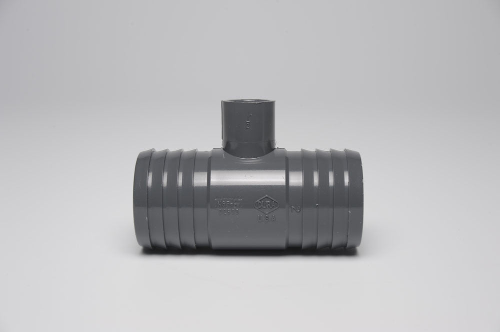 2" Insert x 3/4" FIPT Line Tee