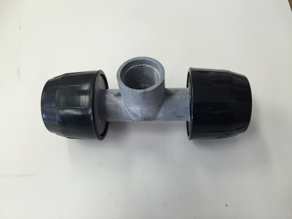 Turnseal 1" Insert  x 3/4" FIPT Line Tee