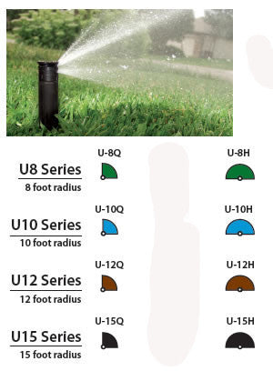 RainBird U-Series Spray Nozzles