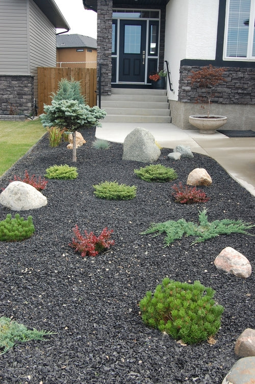 Recycled Rubber Mulch - Nugget Style