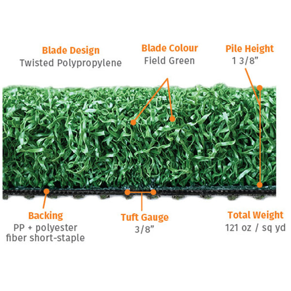 Tee Line - 5.0' widths (per square foot)